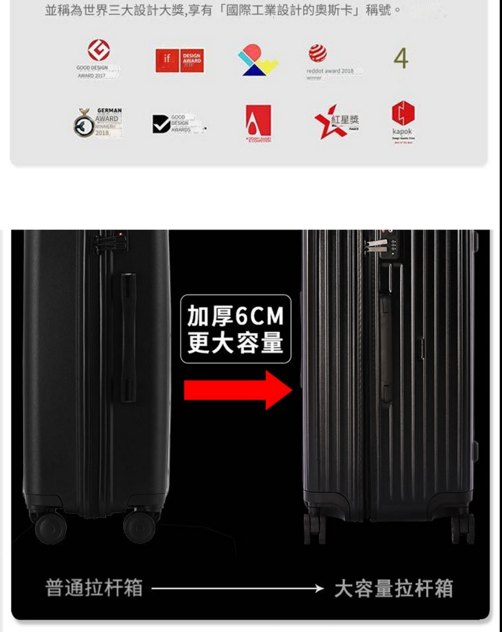 coco1_15 【拉烏好物】COCO英倫巧克力輕量直筒行李箱全系列(new德國純正PC)