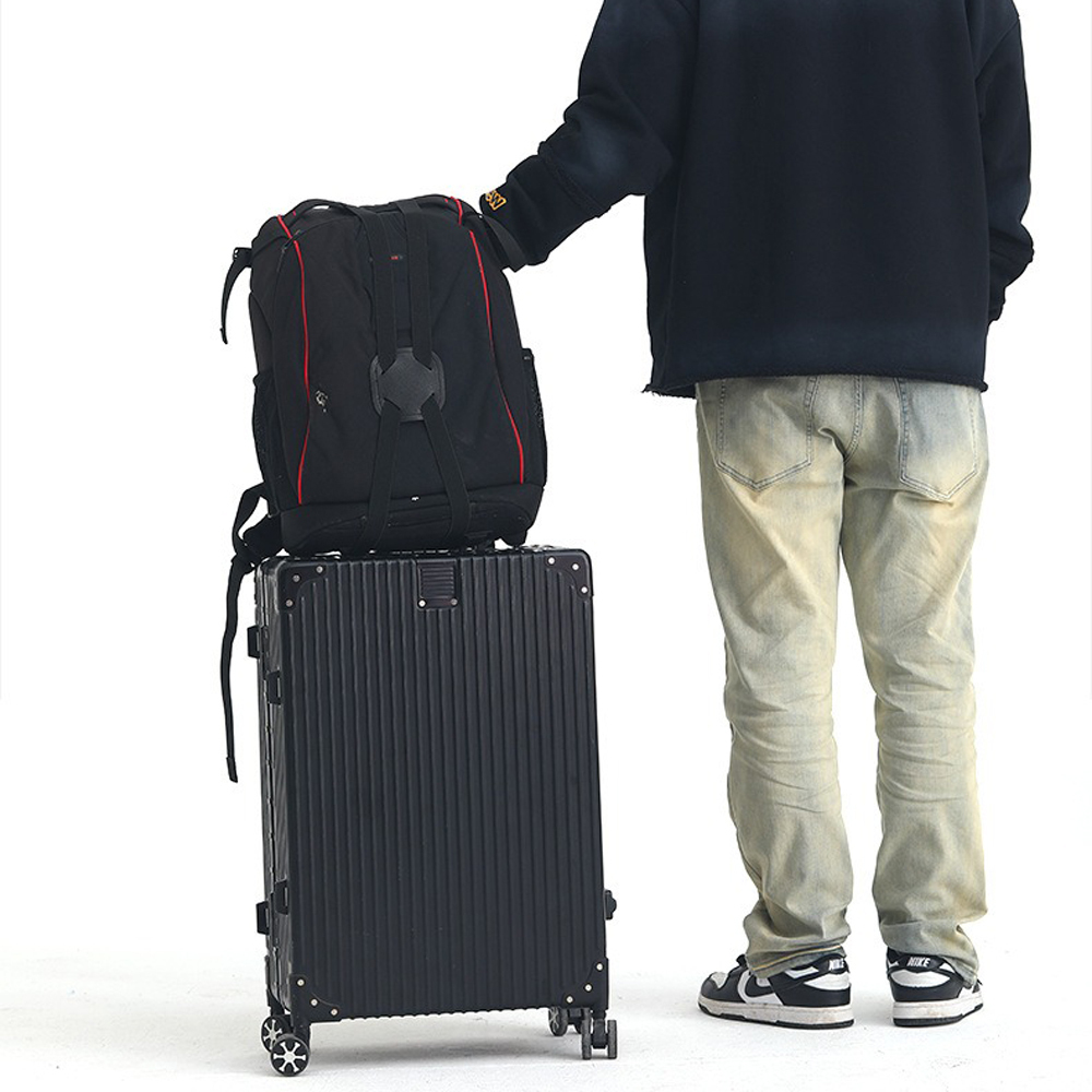 【拉烏好物】旅行箱的安全帶 全方位X型高彈力固定扣帶