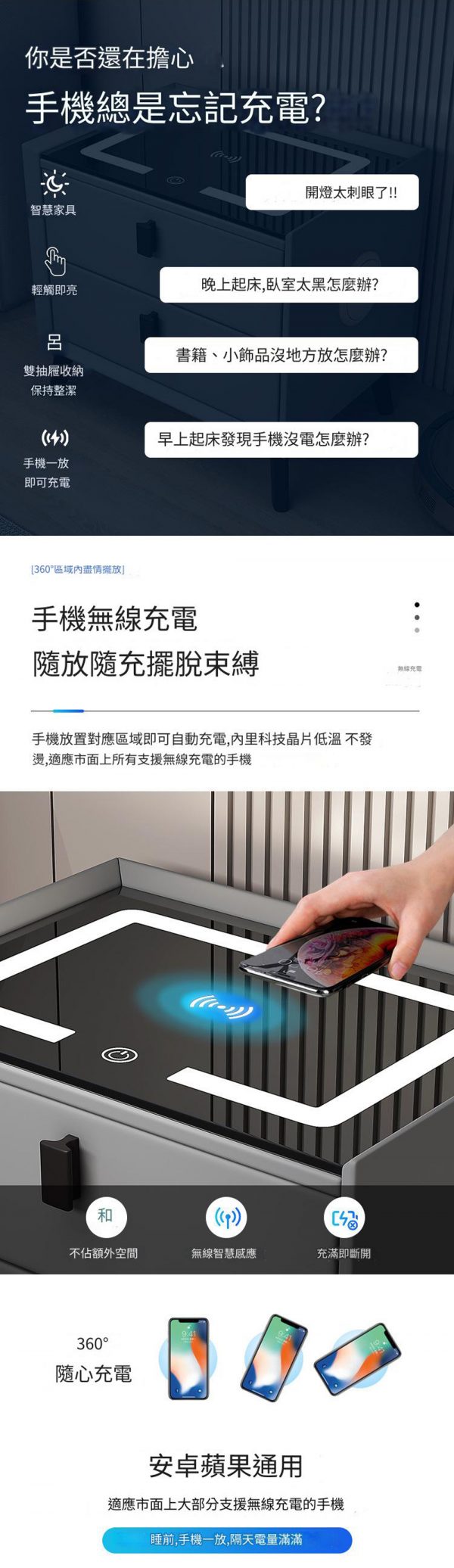 【拉烏好物】義式智能舒夢櫃 一櫃在側解決入睡前所有擔心的瑣事..