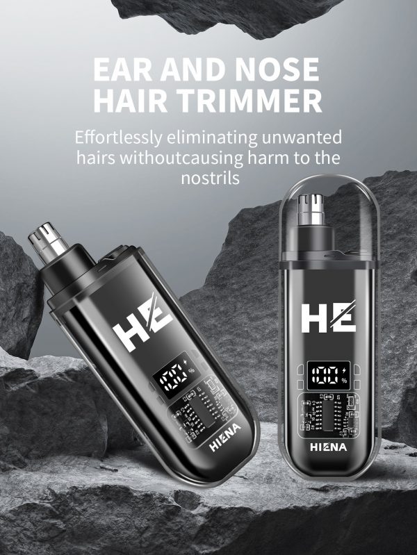 trimmer_13 【拉烏好物】賽博機甲HE無死角全方位電動鼻耳毛精修器